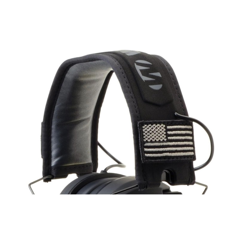 Walker's Razor Slim Electronic Muff (Black Patriot Version) Bundle with