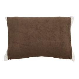 Merry Night MNP3203-93 Pillowcase, Brinobi Type, Sinker Pile, Brown, Approx. 12.6 x 20.5 inches (32 x 52 cm), Cylindrical Shape, Stretch Material, Fits Various Pillow Shapes, Fluffy, Gentle Texture, Washable