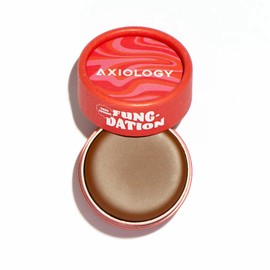 Axiology Fungdation Mushroom Foundation Face Makeup Creamy Wrinkle Defying Minimize Fine Lines Infused with Reishi Deep Hydration Natural Youthful Look Light to Medium Coverage 11.3g (Shade 14)