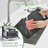 Romon Schneidebrett Kunststoff, 2 Stücke Schneidebretter Rutschfeste Griffe Cutting board,