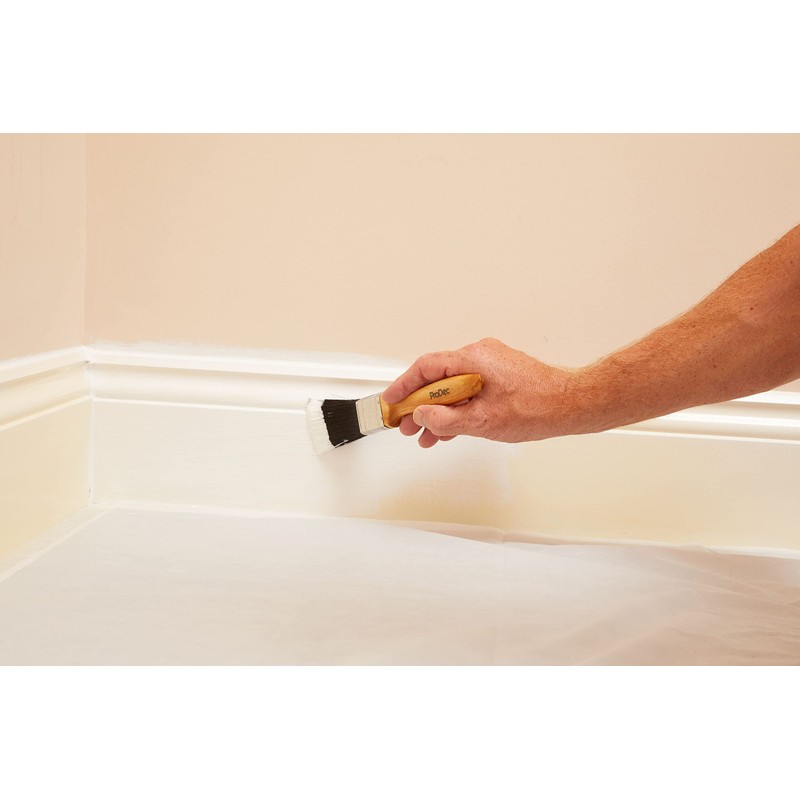 ProDec 0.5 inch Craftsman Trade Professional Mixed Bristle Paint Brush,