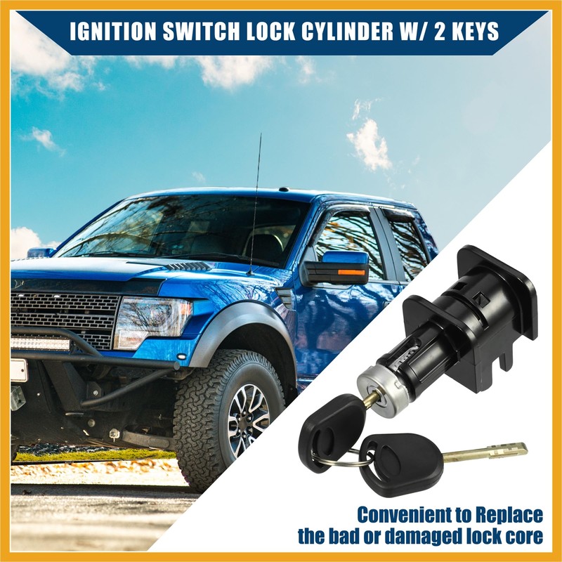 Partuto Bonnet Hood Lock Latch with 2 Key for Ford