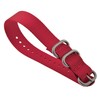 MZBUTIQ 19mm Red Nylon Watch Strap Replacement Band for Men