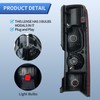 Convitex Replacement Driver Side Tail Light Without Circuit for RAM