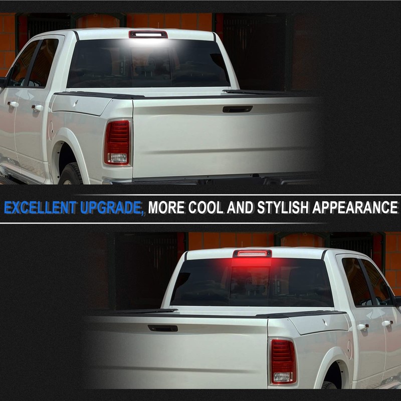 SHINEFIT LED Third 3rd Brake Light Compatible with Ram 1500
