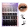 Lash Clusters With Bottom Lashes 40/50D C/D Curl 12-18mm Multi-types