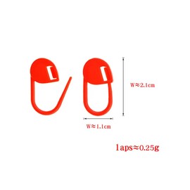 SUZUYO Stitch Markers 10 Colors Knitting Crochet Locking 120/160Pcs Stitch Needle Clip Counter with 3 Plastic Needle Randomly (Multicolor-120 pcs)