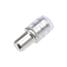 uxcell Shelf Bracket Peg 5x15mm Nickel Plated Holder Support Pins with Rubber Sleeves 100 Pcs