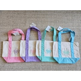 Joe's Jeans NEW Trader Joe’s Mini Pastel Canvas Tote Bag *Set Of 4 Colors*