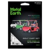 Metal Earth MMS108 502451 Golf Cart Set Construction Toy