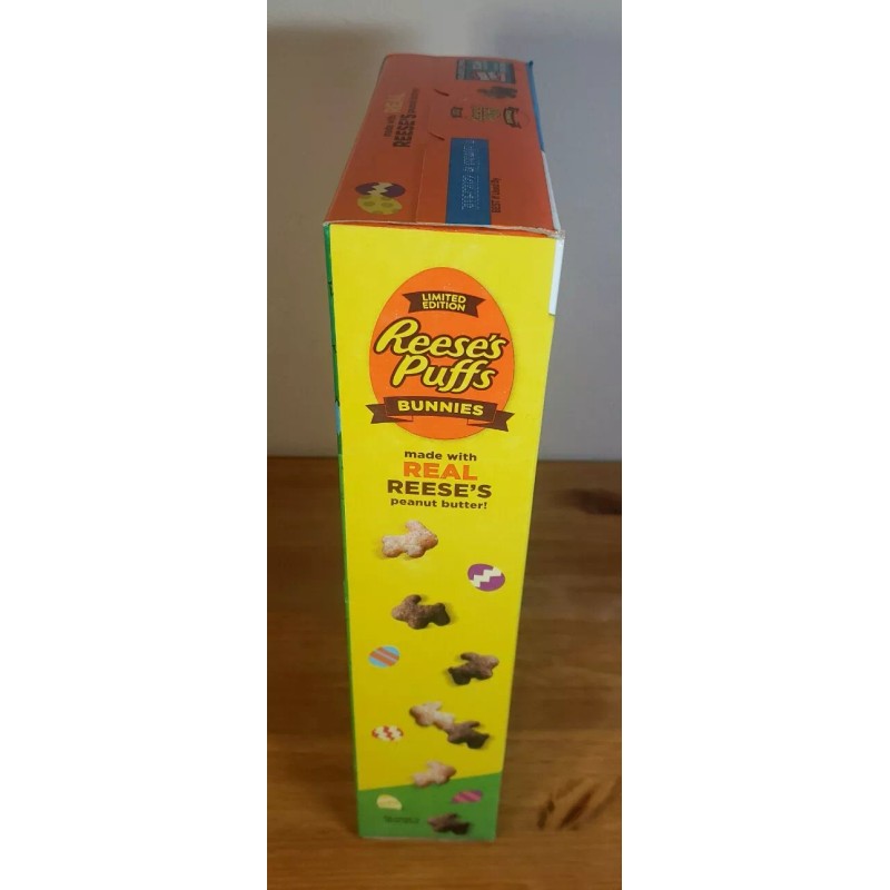 General Mills Reese's Puffs Cereal Bunnies Limited Edition BIG Family