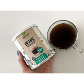 Nature's Finest by Nutrisslim Detox Coffee | Fully Natural Organic Blend for Detoxification of the Body | Vegan and Vegetarian