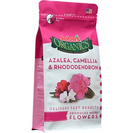 Jobe’s Organics Granular Fertilizer, Organic Fertilizer for Azaleas, Camellias, Rhododendrons, and Other Acid Loving Plants, 4 lbs Bag