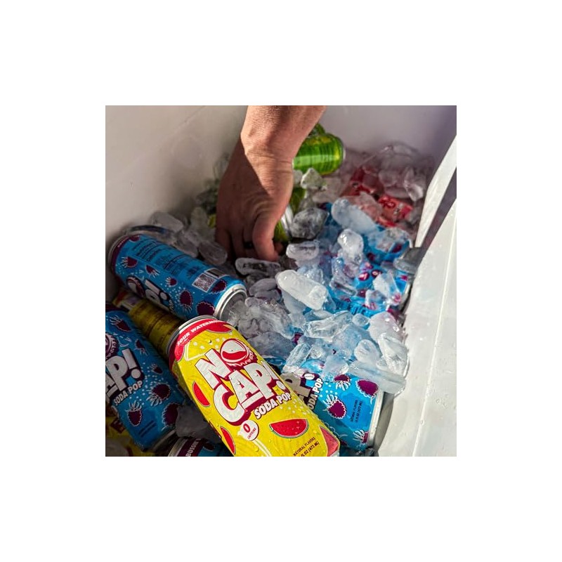 NO CAP! Next Gen Soda Pop with Electrolytes for Hydration,