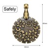 2 Pieces Yarn Cutter Pendants Antique Gold Silver Metal Thread