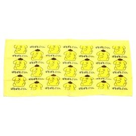 Sanrio Characters Face Towel [Pompomupurin] SANRIO Print Long Towel 13.4 x 29.5 inches (34 x 75 cm), Cotton, Cute, Kids Towel/Okutani Corporation