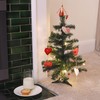 Harbour Housewares Artificial Christmas Tree - 58cm / 2ft -
