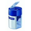 Staedtler Metal Single Hole Sharpener with Tub (511001BK)