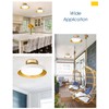 kudos Flush Mount Ceiling Light, 12-inch LED Ceiling Light Fixture,