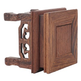 Wood Riser Wooden Display Stand Vintage Wooden Jewelry Display Riser for Plant Teapot Jewelry