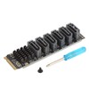M.2 to SATA3.0 Converter - High-Speed ASM1166 M.2 PCIe to