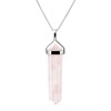 Franki Baker Rose Quartz & Sterling Silver Double Point Pencil