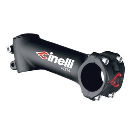 Cinelli Pista Bicycle Stem - 31.8, Black Anodized