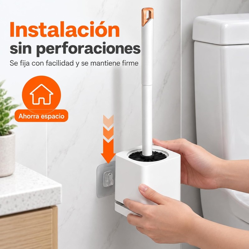 Escobilla para Inodoro ALIMOTA DHE-3124 Set de 2 Unidades con
