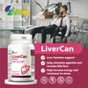ALLBE LiverCan Capsules, 220mg Milk Thistle (80% Sillymarin), 10mg L-glutathione,