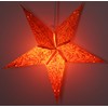 GURU SHOP Foldable Advent Luminous Paper Star, Christmas Star 40