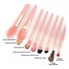 YMJ Set De Brochas Maquillaje 8 Piezas Profesional Estuche Viaje