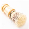 TOVINANNA 2 Pack Shave Brush Men's Haircare Wood Handle Beard