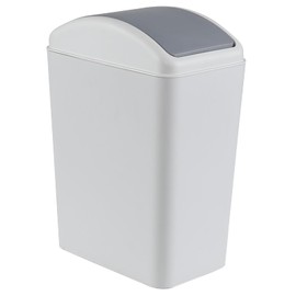 Taysisiter 4.5 Gallon Kitchen Garbage Can with Swing Lid, Slim Plastic Trash Can