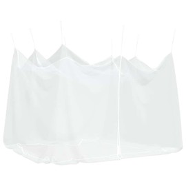 vidaXL Mosquito Net Indoor Outdoor 156 Mesh White 300 x 300 x 250 cm, Mosquito Net, Foldable Mosquito Net, Camping Mosquito Net, Bed Mosquito Net
