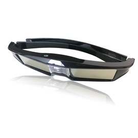 Longjoy Adults Cinema 3D Glasses Lightweight Rechargeable Active Shutter Glasses for All 3D DLP-Link Projectors