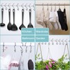 Goowin Shower Curtain Hooks, 12 Pcs S Shape Shower Curtain