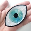 Big Evil Eye Claw Clips,Cellulose Acetate Hair Clips,Hair Claw Clips