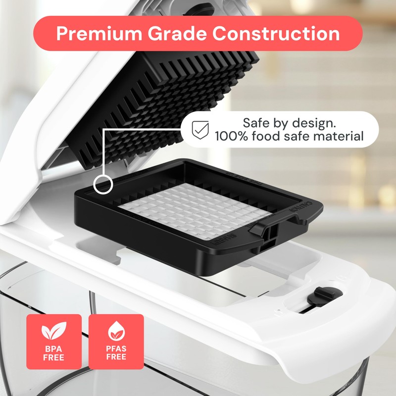 Fullstar The Original Pro Chopper - Vegetable Chopper and Spiralizer,