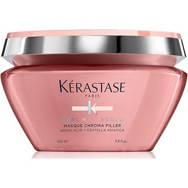Kerastase Chroma Absolu Anti-Porosity Deep-Filling Hair Mask | For Damaged Color-Treated Hair | Strengthens and Hydrates | With Lactic Acid | Chroma Filler