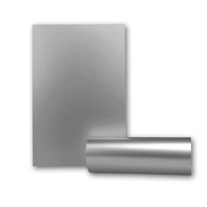 Silver Paper/DIN A4//Metallic Silver//Professional Quality Writing/90 g/m²/from Gustav Neuser Small