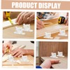 Gadpiparty 20Sets Cabinet Door Catch Clips Transparent Drawer Panel Fixing