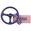 Huskey 13" Golf Cart Steering Wheel Carbon Fiber Wrap For