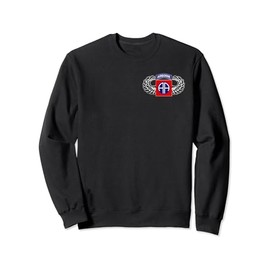 US Army 82nd Airborne Division Wings Patch Sweatshirt