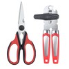 KYDLLF Left Handed Kitchen Scissors Shears and Can Opener Set,