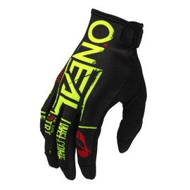 O'NEAL | Bicycle & Motocross Gloves | MX MTB DH FR | Durable, Flexible Materials, Ventilated Top of the Hand | Mayhem Glove Attack V.23 | Adult | Black Neon Yellow | Size XXL