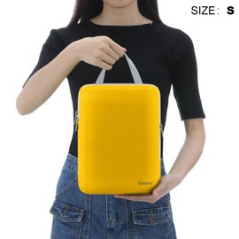 Gonex Compression Packing Cubes in a Set of 3 or 4, 4-Piece Set of Packing Cubes / Luggage Organisers / Garment Bags for Travel