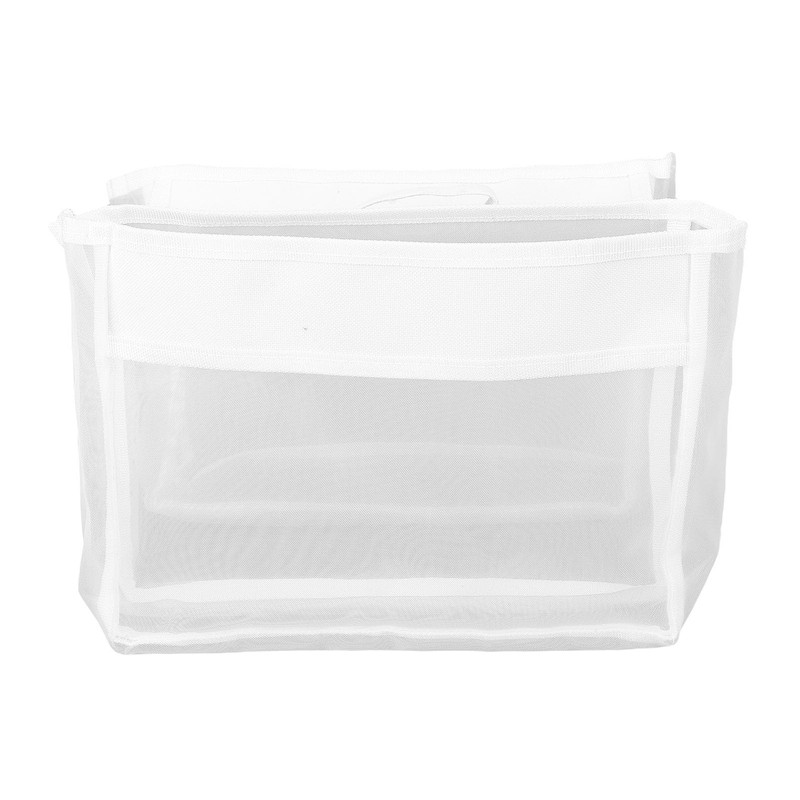 Baby Mesh Bath Toy Storage, Saddle Shape 2 Compartments Baby