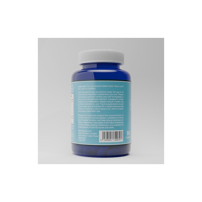 Magnesium 3-in-1 Complex – 1800mg of Glycinate, Citrate & Malate