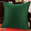 4-Pack Cotton Comfortable Solid Decorative Throw Pillow Case Square Cushion