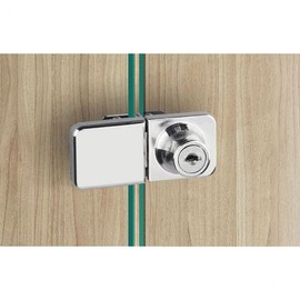 Glass Display Cabinet Lock with Key Locking Mechanism